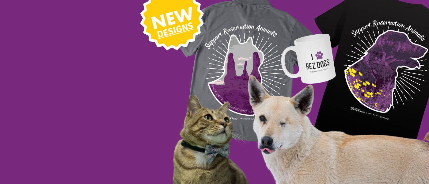 Shop RAR Merch to Support Homeless Animals on the Rez