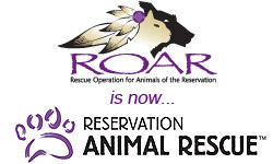 Rescue Operation for Animals of the Reservation is now Reservation Animal Rescue