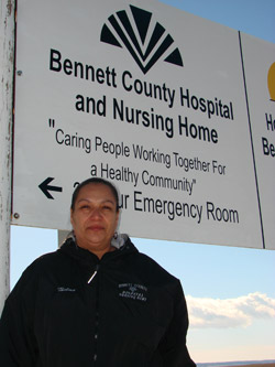 Thelma, Native American Oglala Sioux