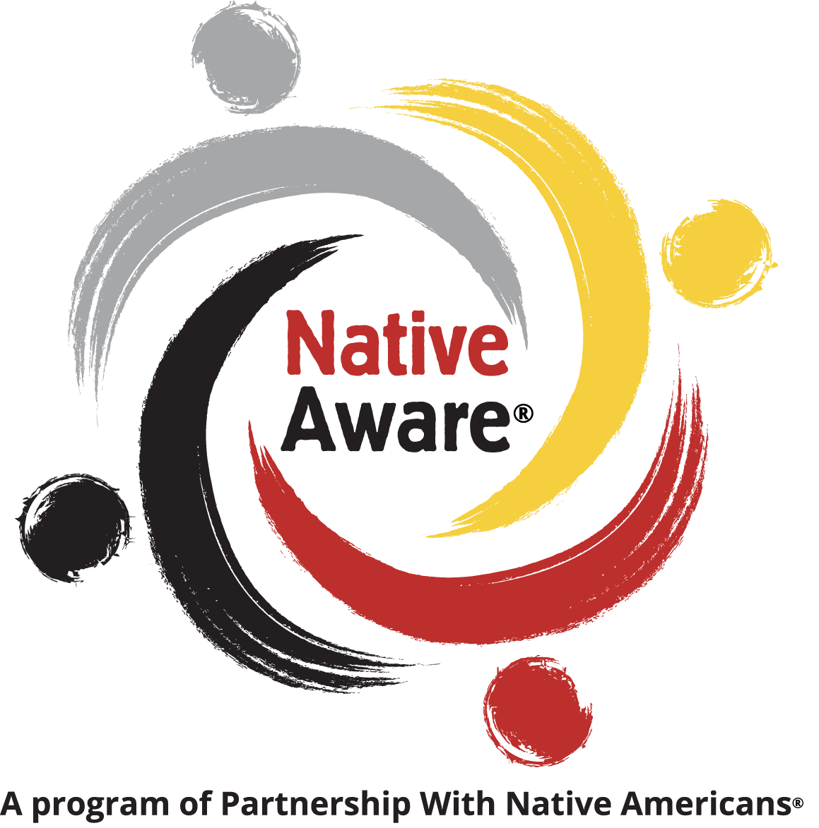 A photo of the Native Aware logo